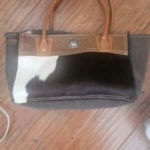 Myra cowhide bag 15x7